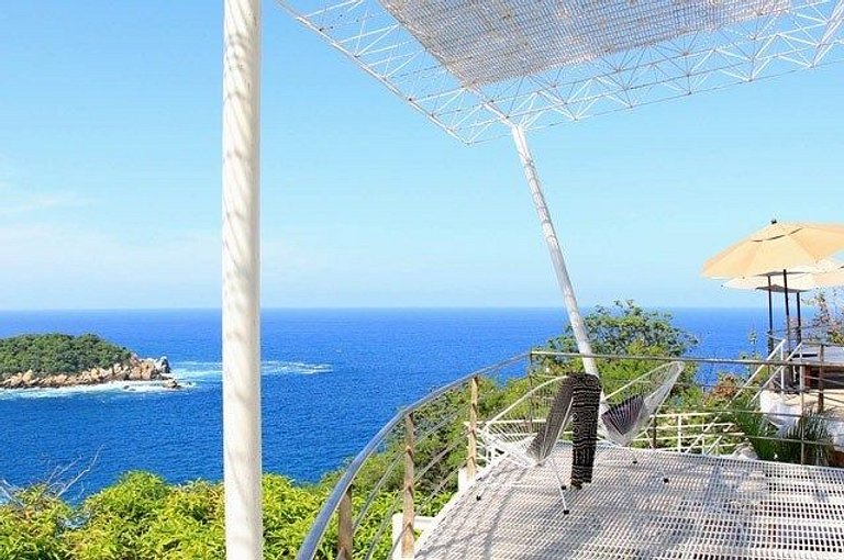 Casa de la Tierra en Acapulco con A/C