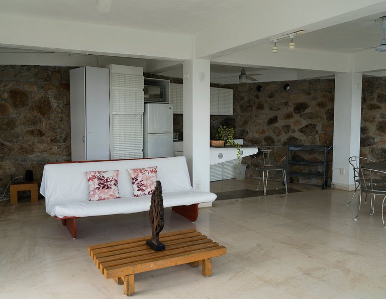 Casa de la Tierra en Acapulco con A/C