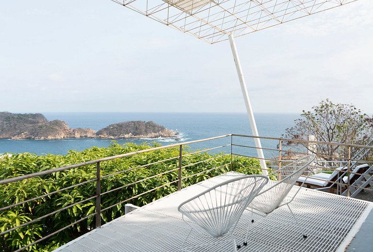 Casa de la Tierra en Acapulco con A/C