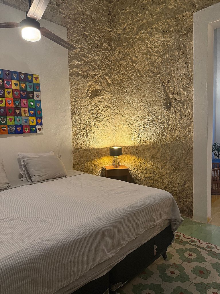 Casita de la 12 5 min a centro Campeche ideal para 2 ó 3 per