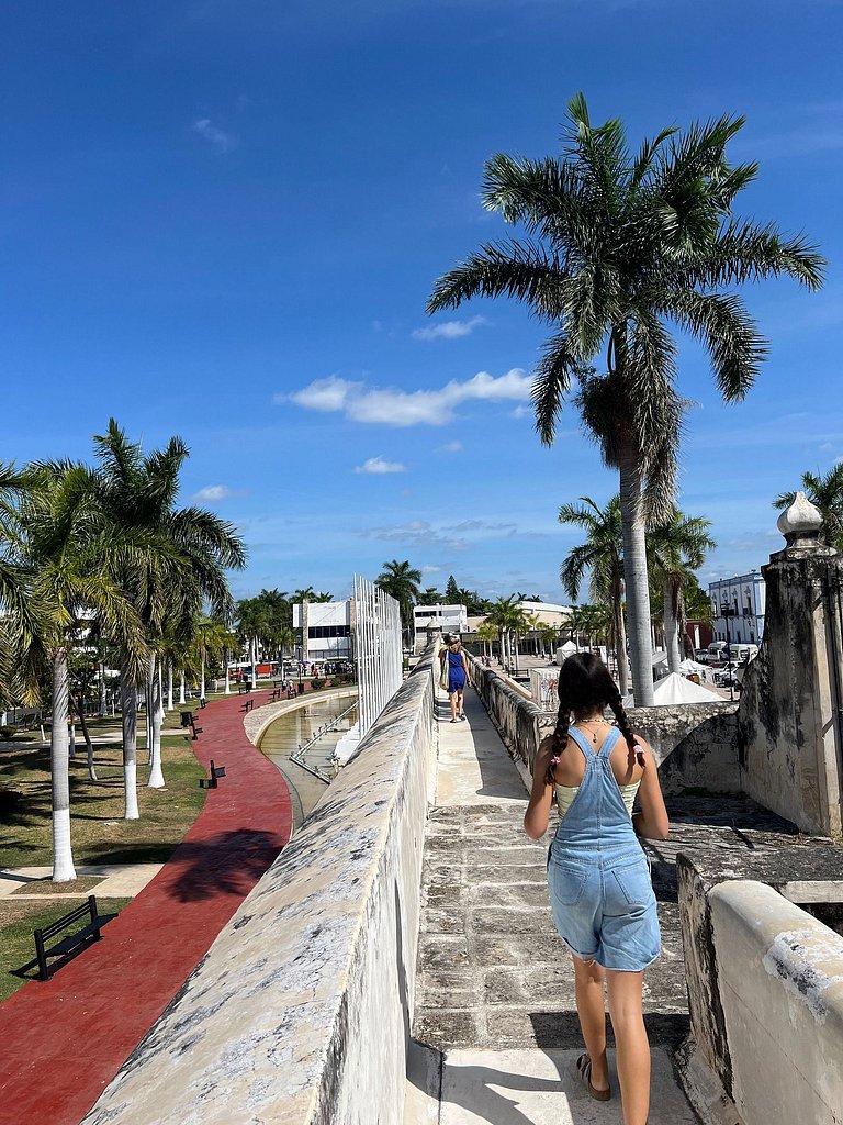 Casita de la 12 5 min a centro Campeche ideal para 2 ó 3 per