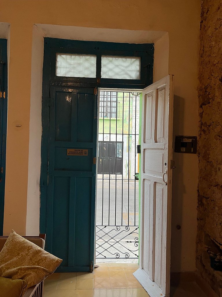 Casita de la 12 5 min a centro Campeche ideal para 2 ó 3 per