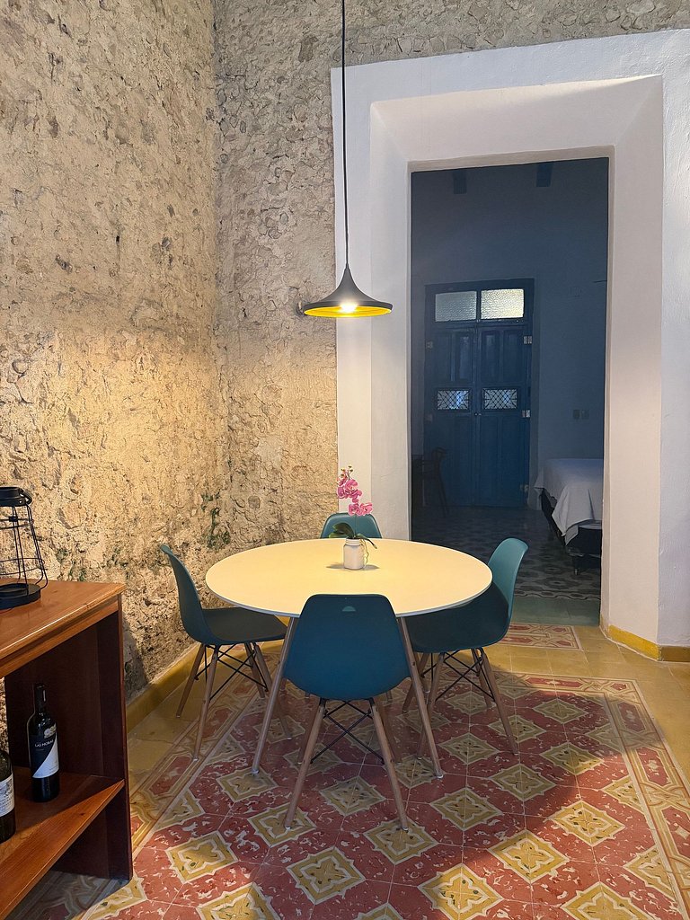 Casita de la 12 5 min a centro Campeche ideal para 2 ó 3 per