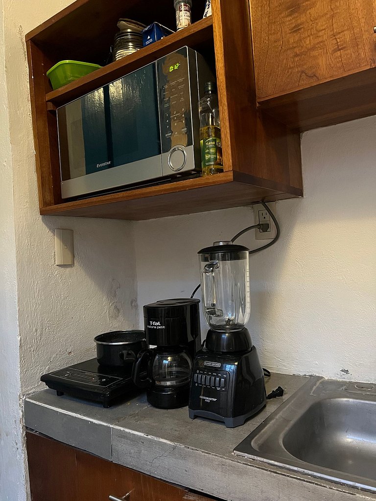 Casita de la 12 5 min a centro Campeche ideal para 2 ó 3 per