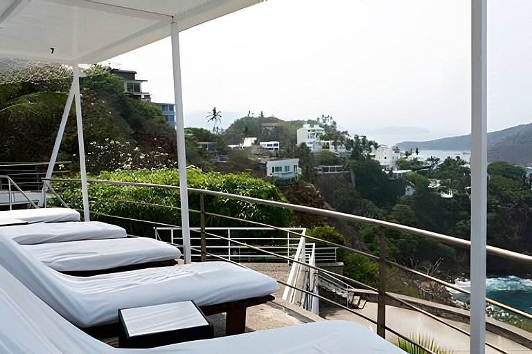 Casa del Agua en Acapulco con A/C