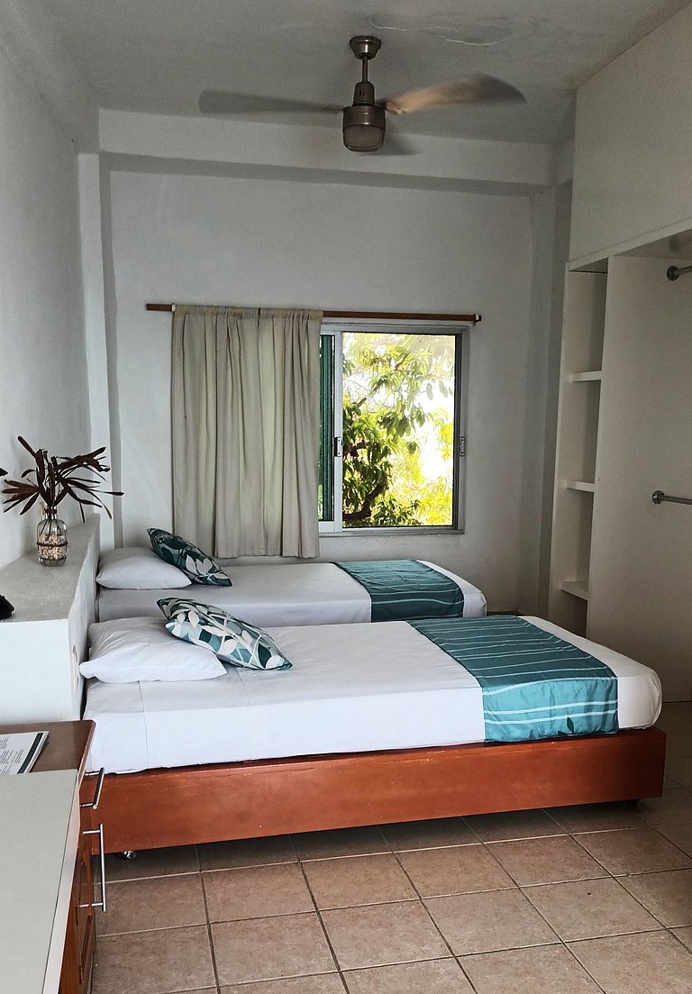 Habitaciones Coral en Acapulco con A/C